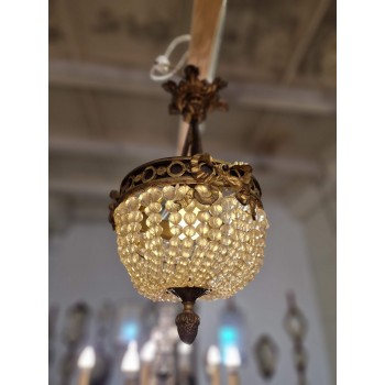 Small antique chandelier