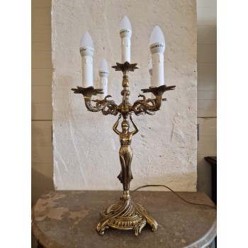 Beautiful bronze table lamp