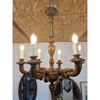 Wooden chandelier Wooden chandelier