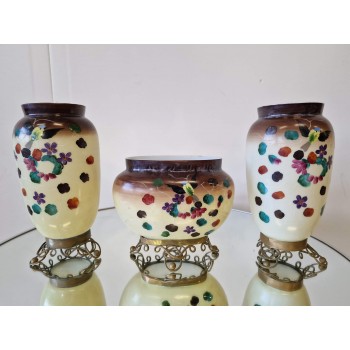 Opaline glass vases Opaline glass vases