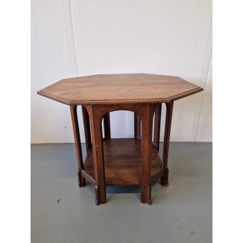 Art Nouveau octagonal table