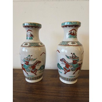 Pair of oriental style vases