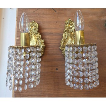 Pair of wall lamps