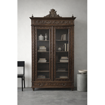 Breton style display case