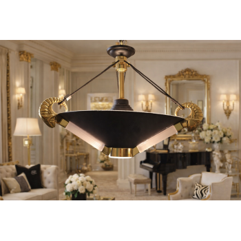 Hollywood Regency style chandelier