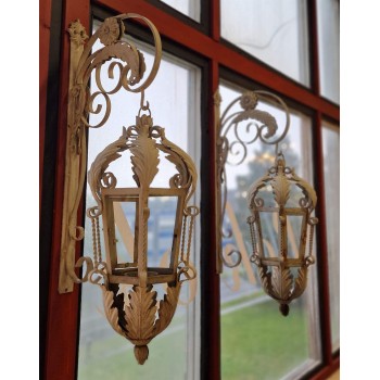 Large wall lamps-lanterns