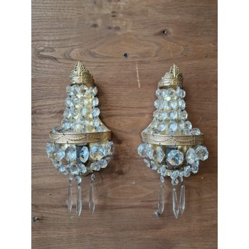Pair of wall lamps