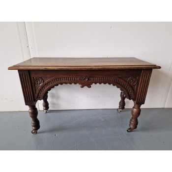 Antique bench on wheels Antique bench on wheels