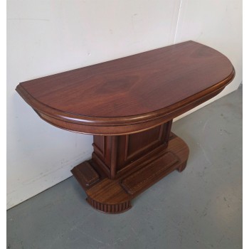 Mahogany console table