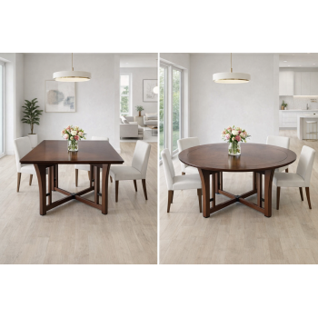 Round - square table