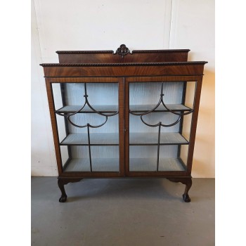 Elegant Chippendale display case
