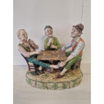 Porcelain figure "Gamblers" Porcelain figure "Gamblers"