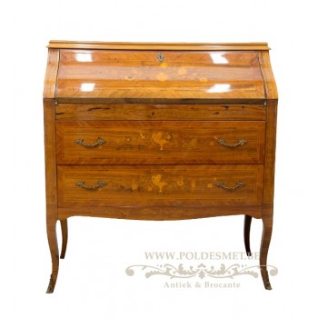 1970's made Secretaire with Marquetry