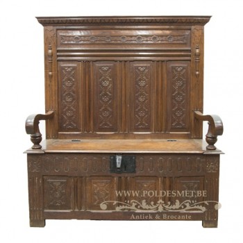 19th century hallbench