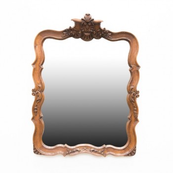 early 20'th century mirror with oak frame and nice patina