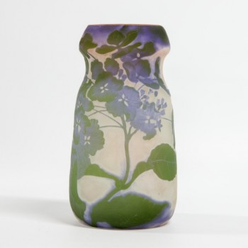 Emile Gallé, Vase in Pâte-de-verre