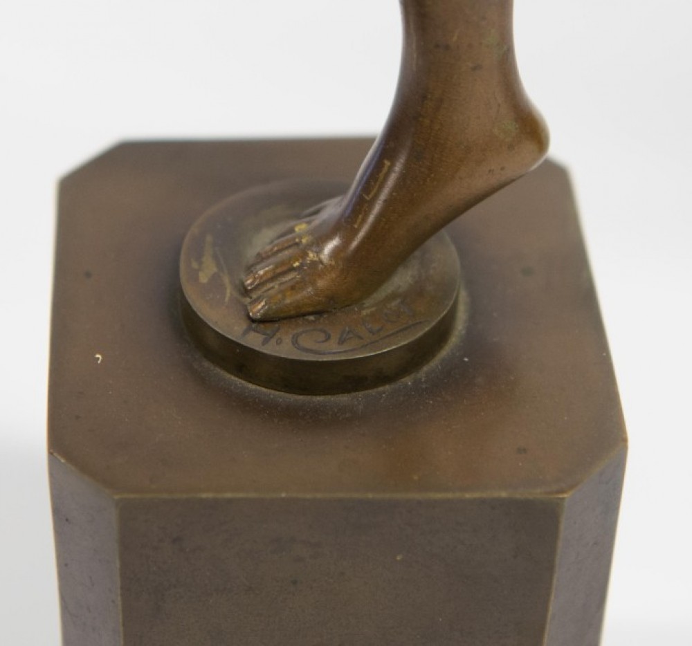 Pair of Art Deco statues by H. Calot