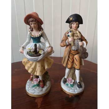 Two porcelain figures